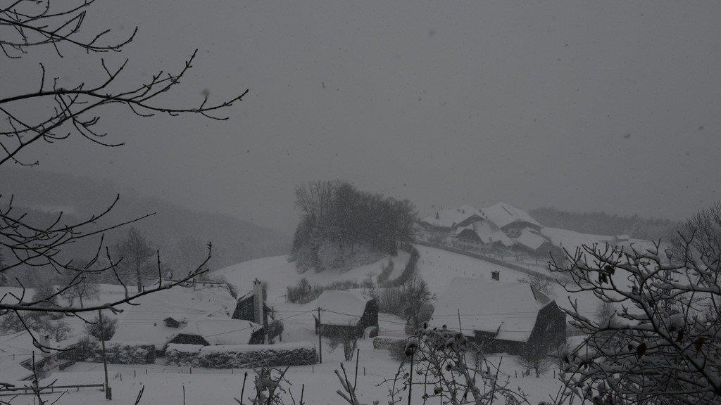 Wintereinbruch am Gaisberg