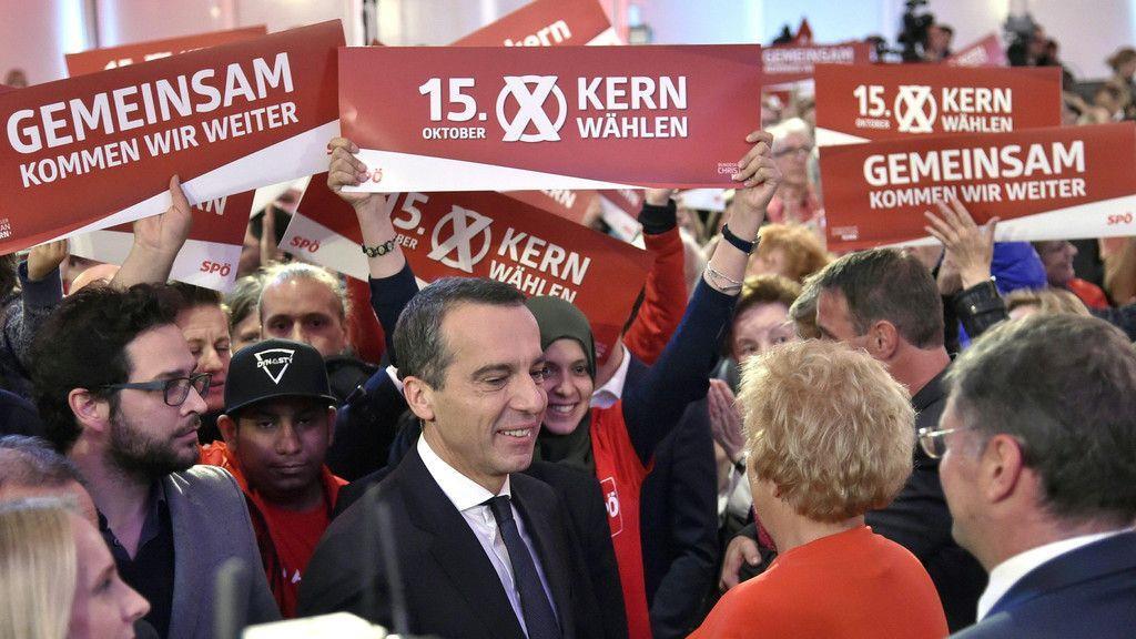 Bilder der Abschlusskundgebung SPÖ
