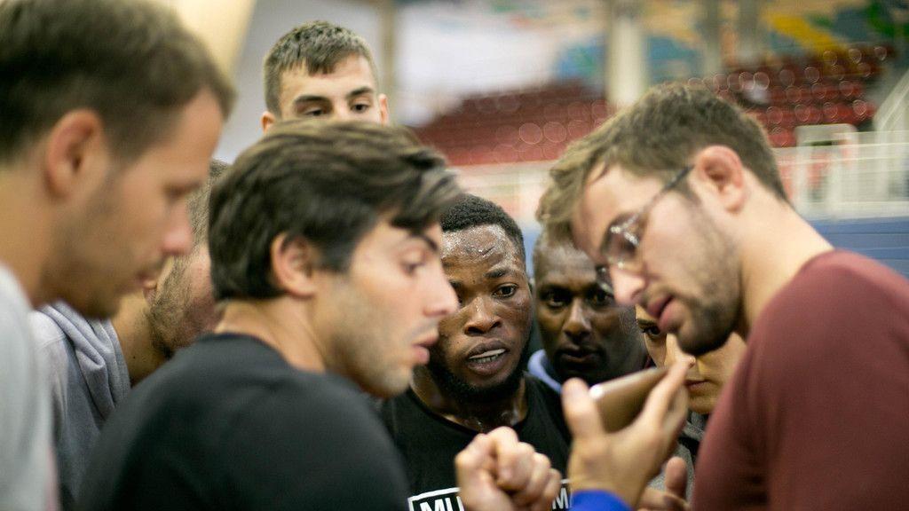 Groundfighters kämpfen in der Sporthalle Alpenstraße