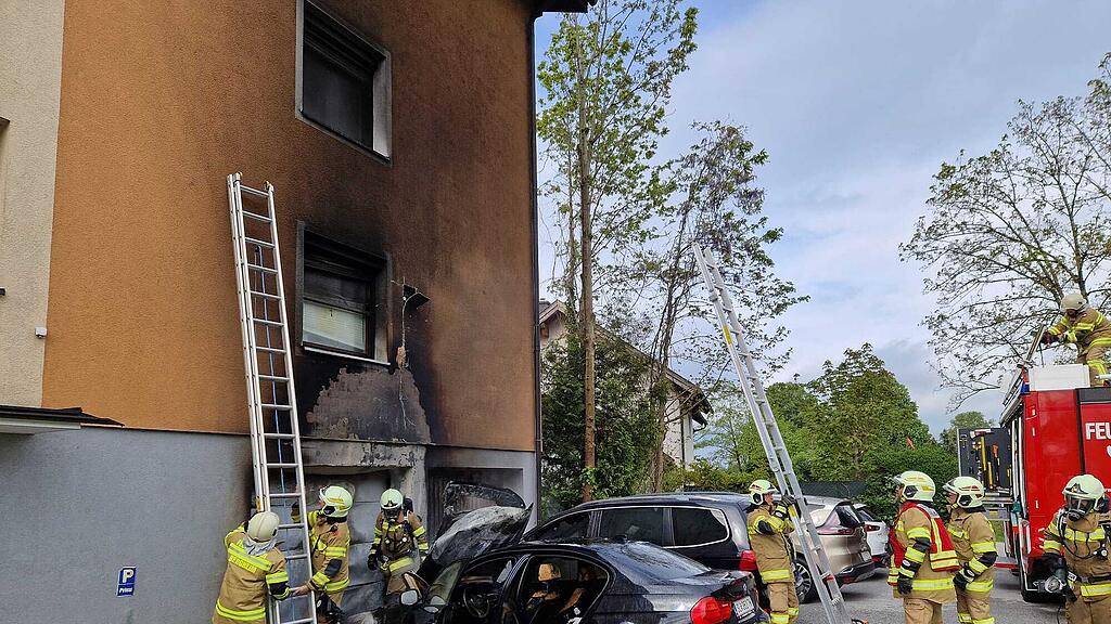 Fahrzeugbrand in Bergheim