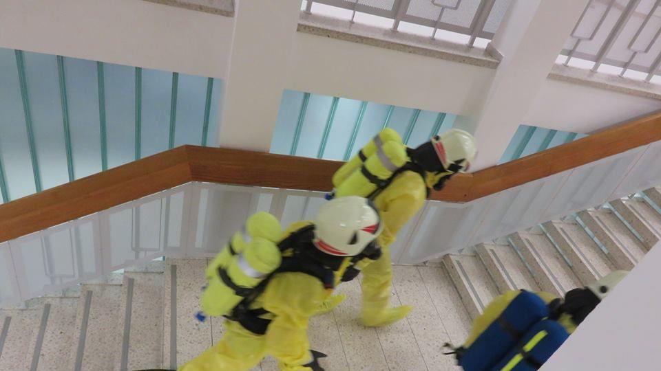 Herbstübung der Feuerwehr Schwarzach