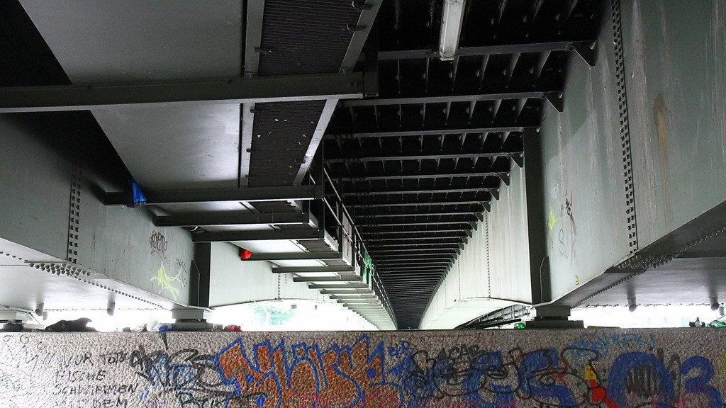 Bettlerlager unter Lehener Brücke