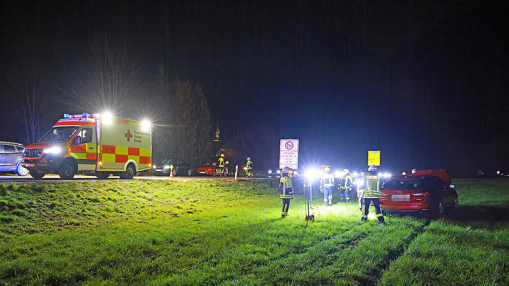 Crash auf B21 Schneizlreuth