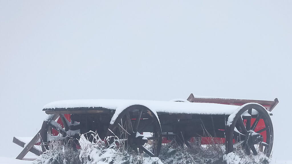 Wintereinbruch Gaisberg
