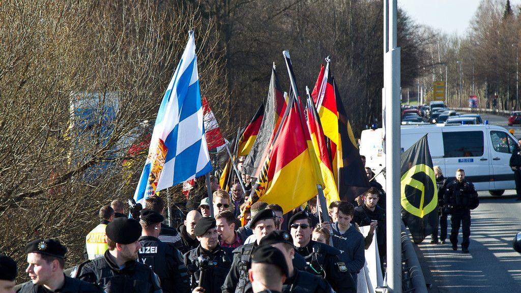 Demo von "Wir sind Grenze"