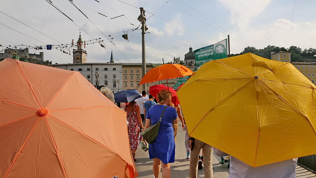 Umbrella March 2022 Salzburg