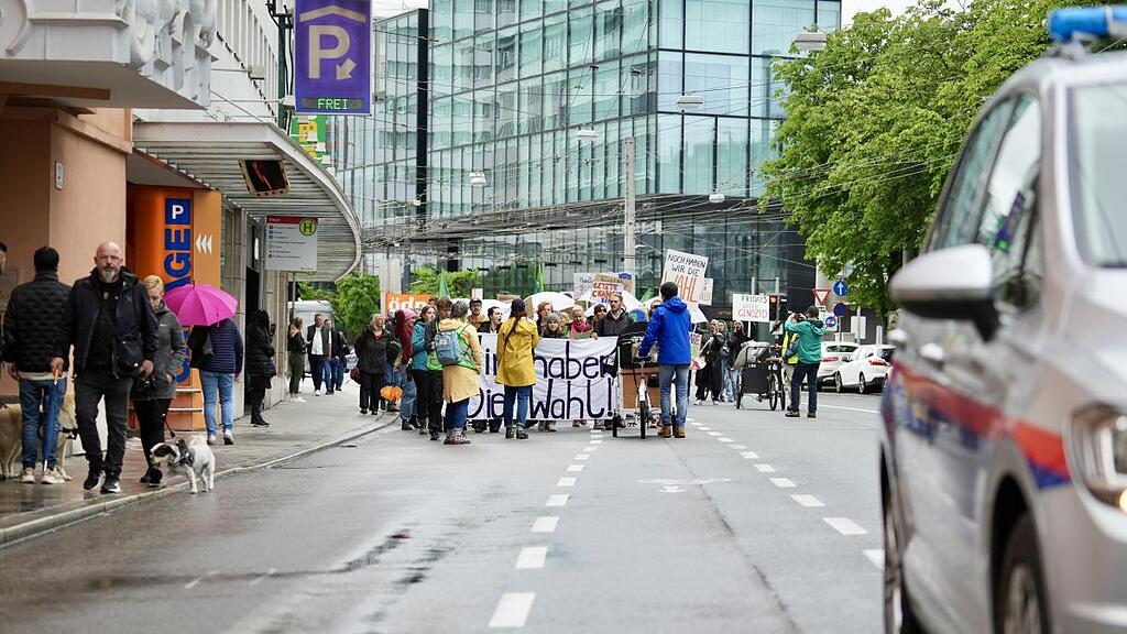 FFF-Demo, Klimastreik in Salzburg