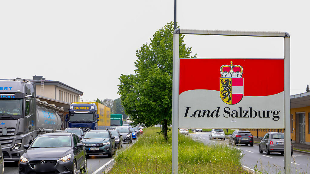Grenzkontrollen an Grenze in Freilassing