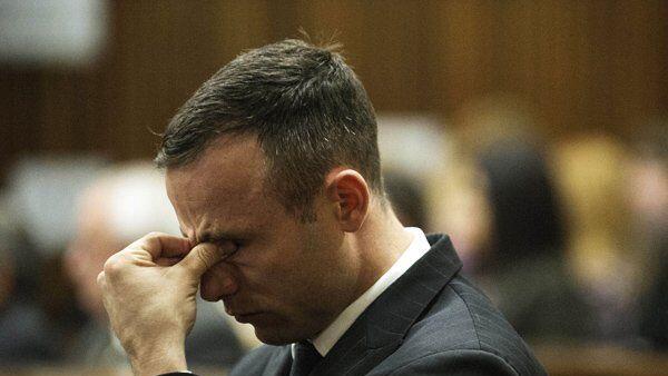 Oscar Pistorius bei der Anhörung forensischer Beweise im Gerichtssaal in Pretoria.