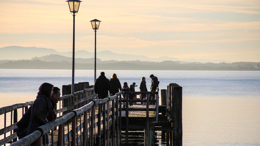 Sonnenschein am Chiemsee