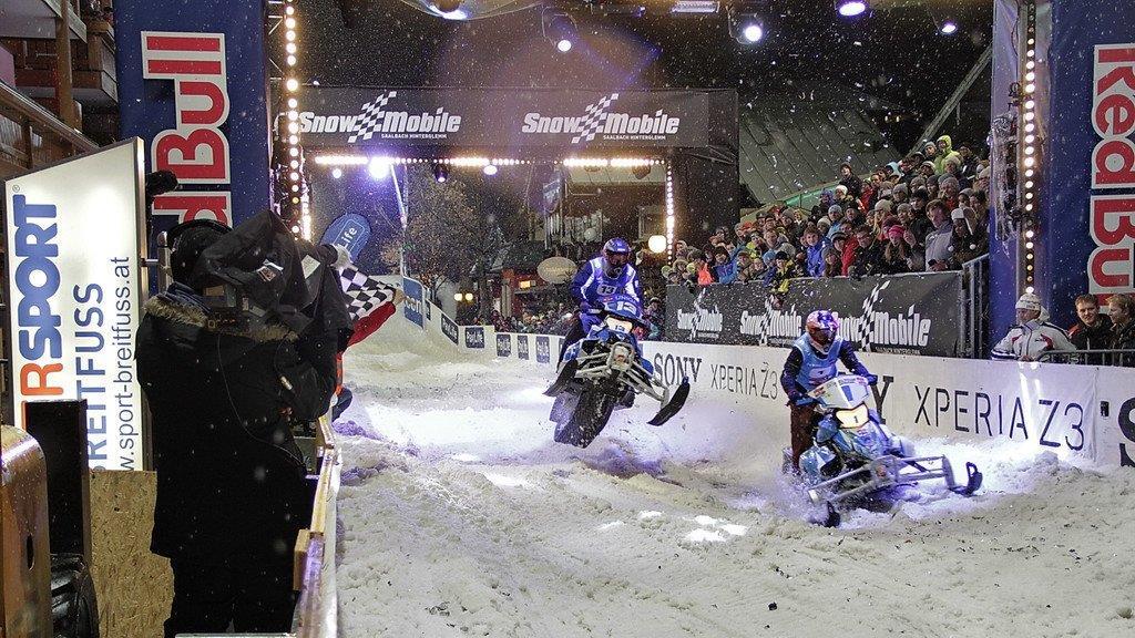 Das Finale bei Snow Mobile