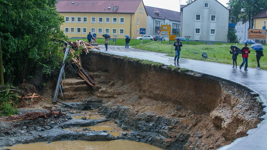 Hochwasser und Überflutungen in Simbach am Inn I