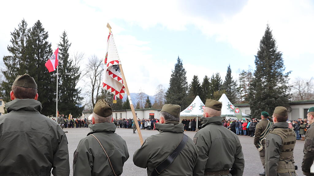 Angelobung Schwarzenberg-Kaserne