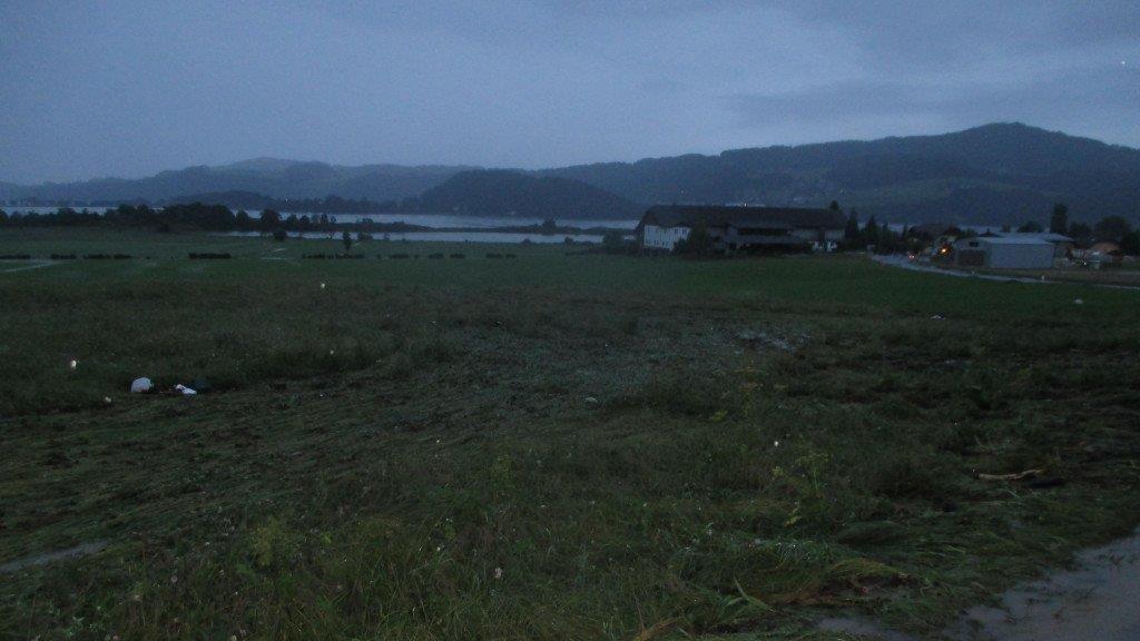 Überflutungen in Seeham