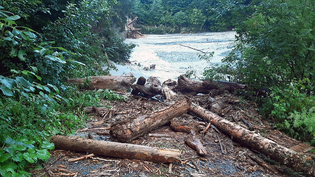 Unwetter im Oberpinzgau