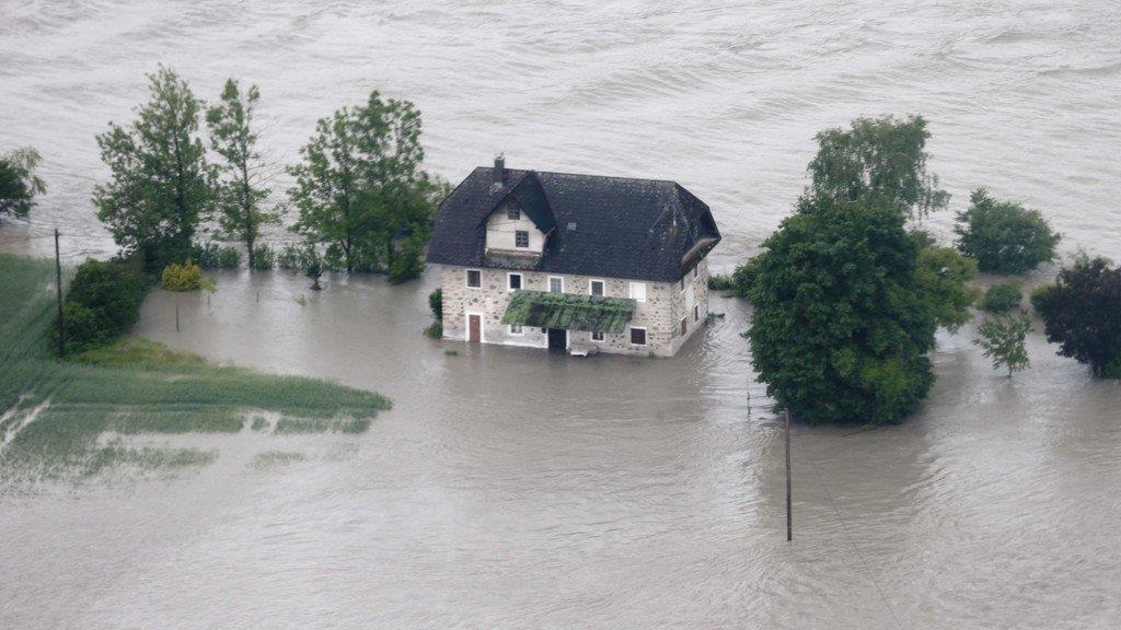Schärding aus der Luft