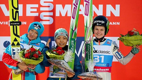 Takanashi (M.) gewann in Oberstdorf