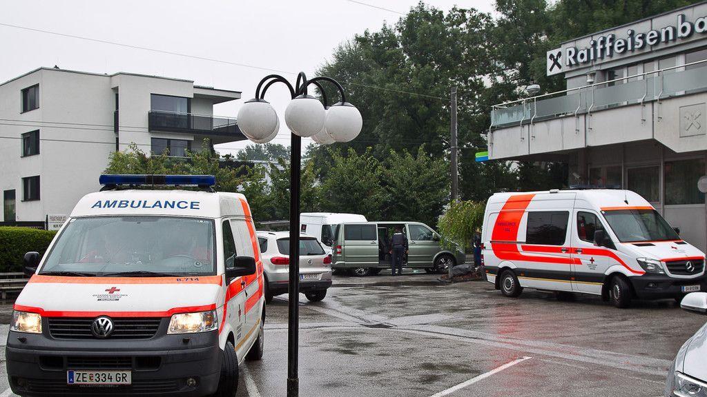 Geldtransporter in Unfall verwickelt