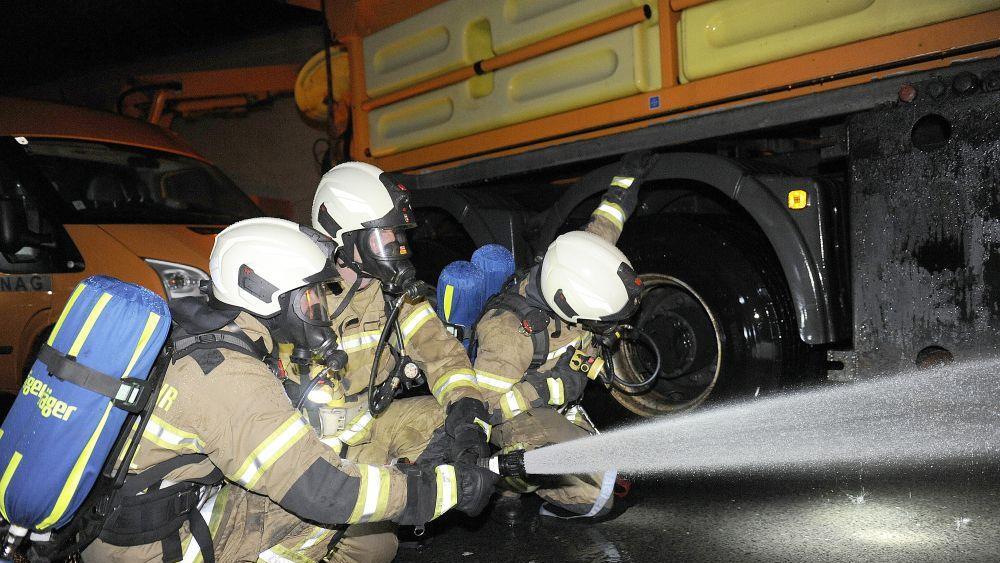 Großübung Feuerwehr St. Michael