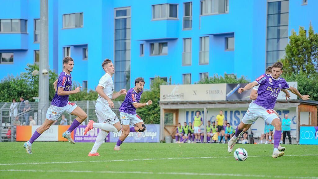 2. Liga: Austria Salzburg gegen Amstetten