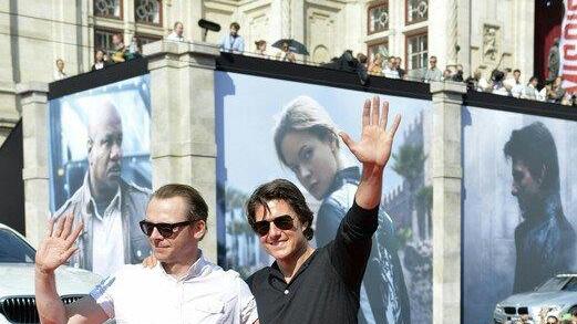 MI5-Premiere in Wien: Tom Cruise am Roten Teppich