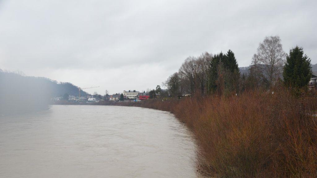 Glasenbachklamm: Hoher Pegel