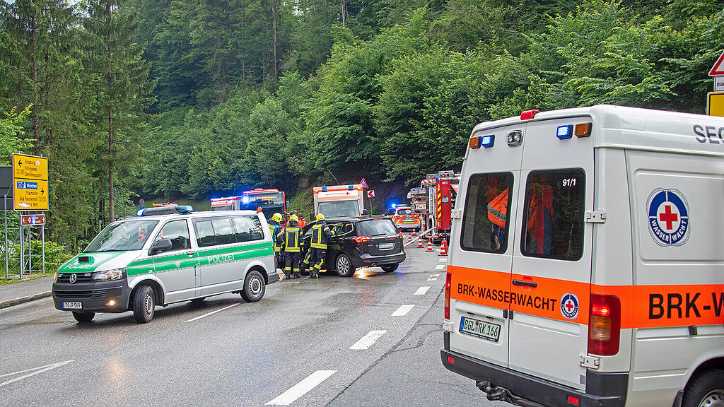 Unfall B305, Ramsauer Ache