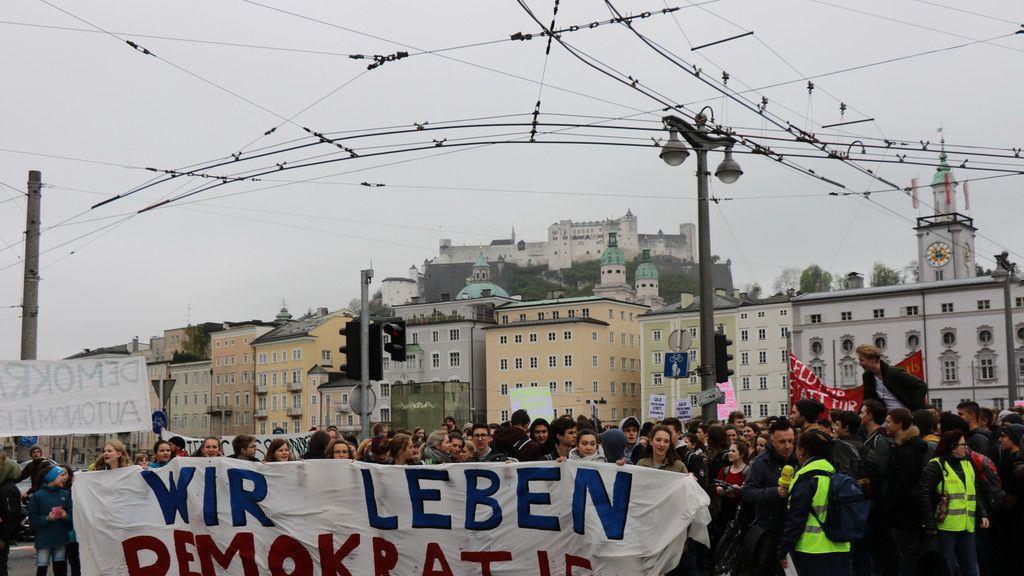 Bilder von der Demo