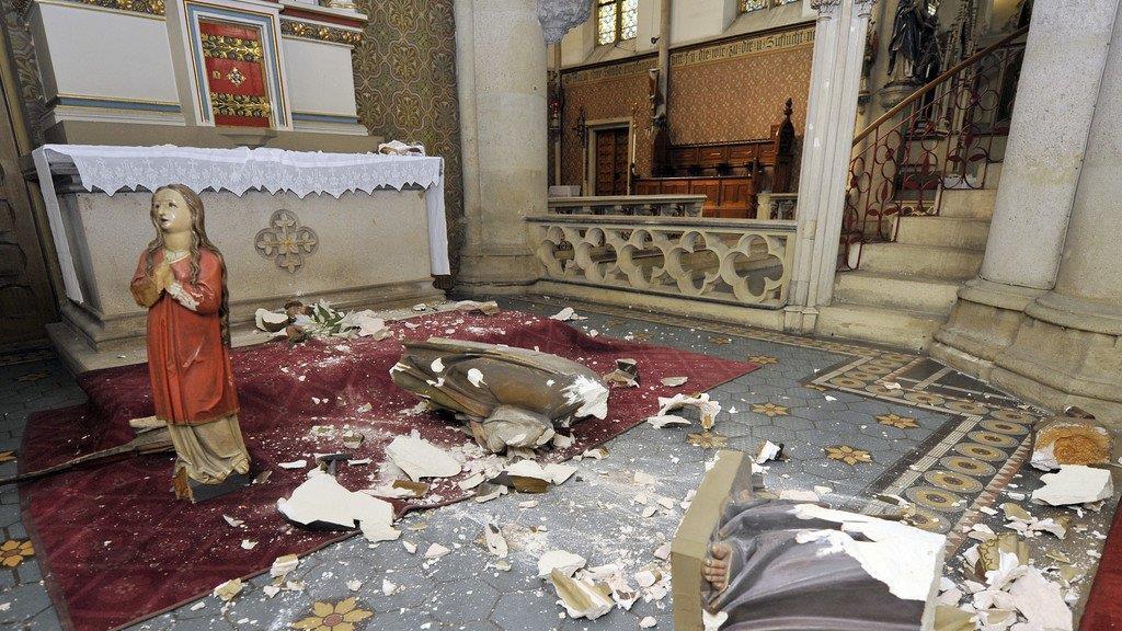 Vandalenakte in Wiener Kirchen: Lazaristenkirche