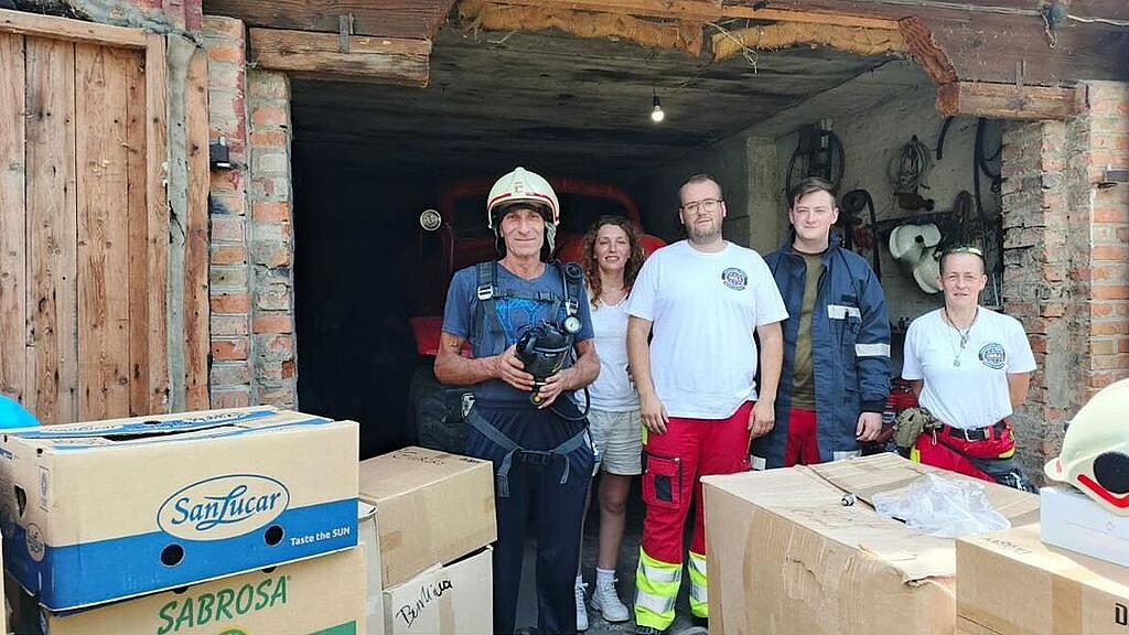 Feuerwehr-Spenden Ukraine