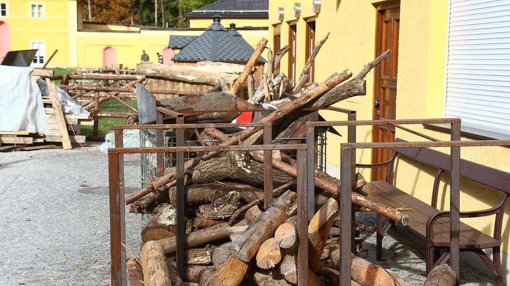Hellbrunner Adventzauber: Aufbau