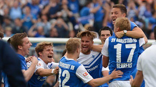 Darmstadt erstmals seit 1982 wieder in der Bundesliga