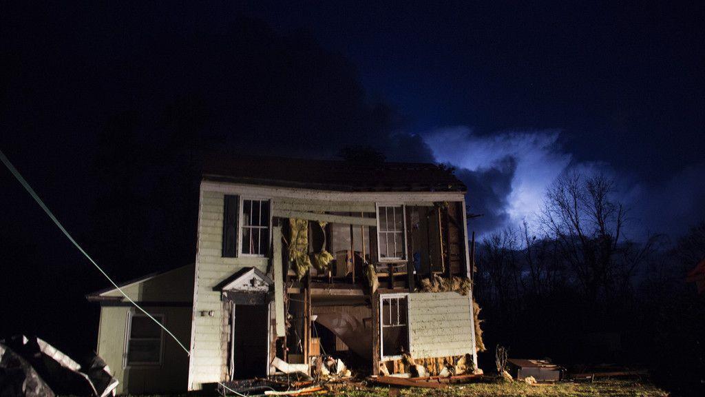 Unwetter verwüstet US-Bundesstaat Virginia