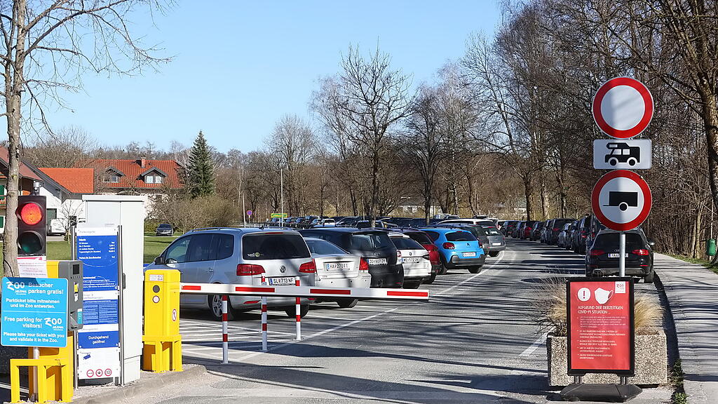 Andrang auf Zoo Hellbrunn