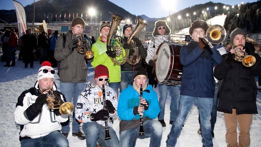 Super-Fan-Stimmung in Flachau