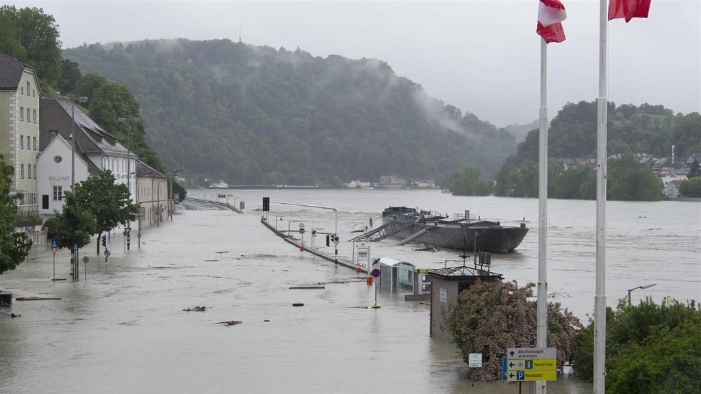 Hochwasser in Linz