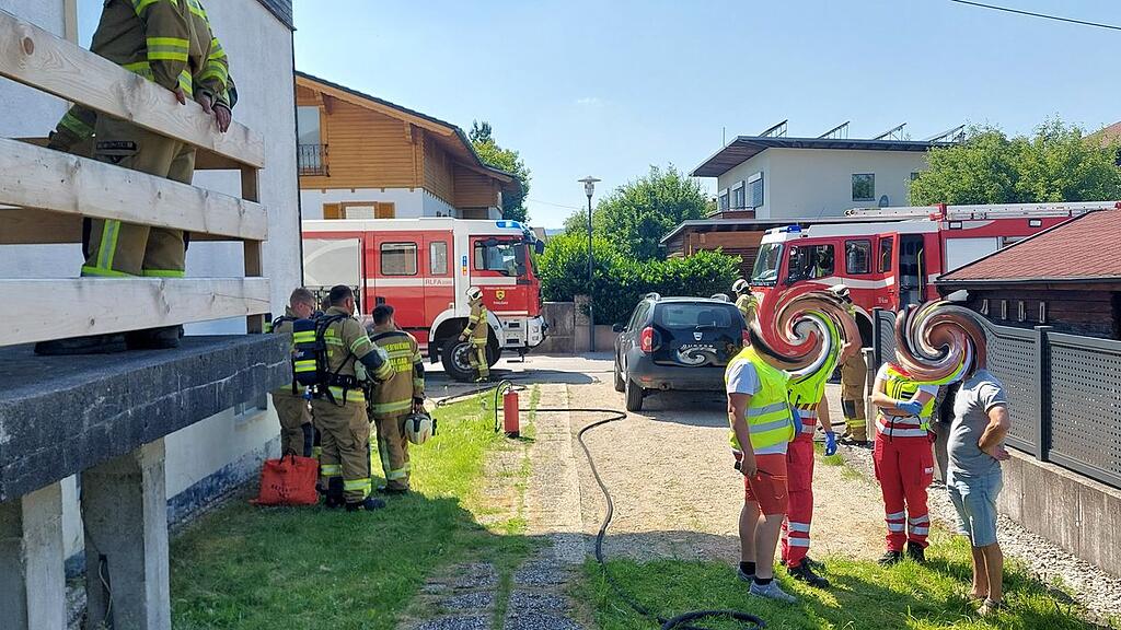 Küchenbrand in Thalgau