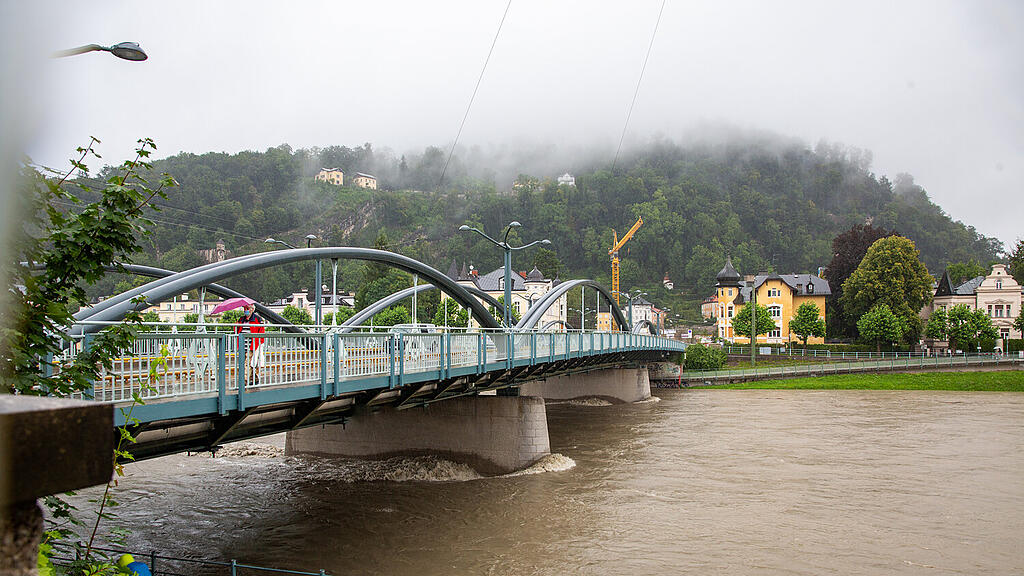 Nonntaler Brücke, Salzach, salzburg