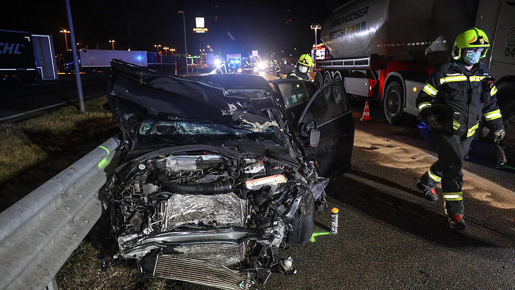 Tödlicher Unfall A1, Gmunden,