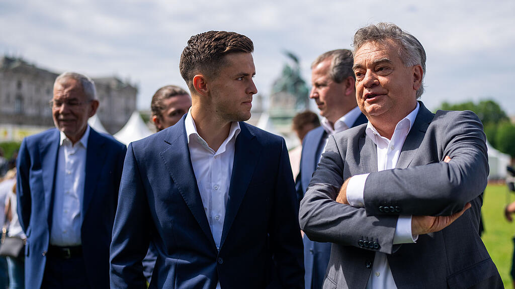 ÖFB-Verabschiedung in Hofburg