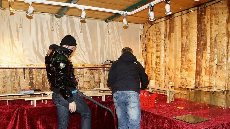 Christkindlmarkt: Die Vorbereitungen