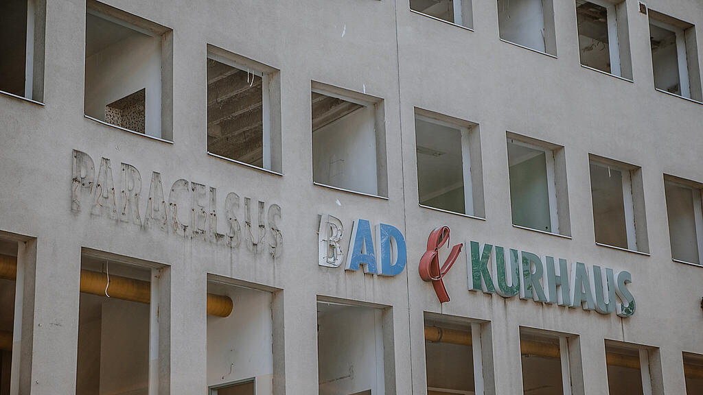 Abbrucharbeiten Kurhaus