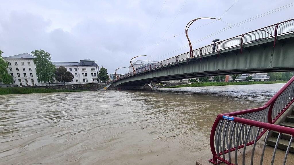 Salzach: Lehener Brücke