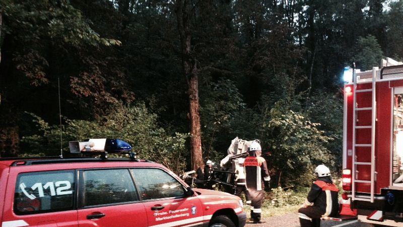 Schwerer Crash in Marktschellenberg