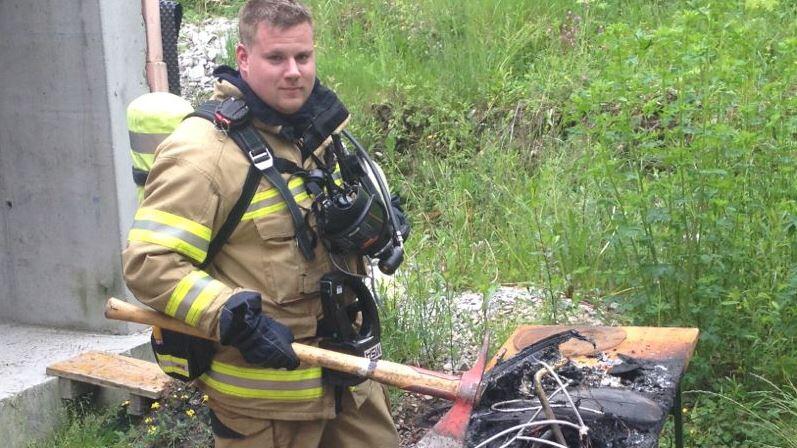 Der Brand konnte von der FF Oberalm rasch gelöscht werden.