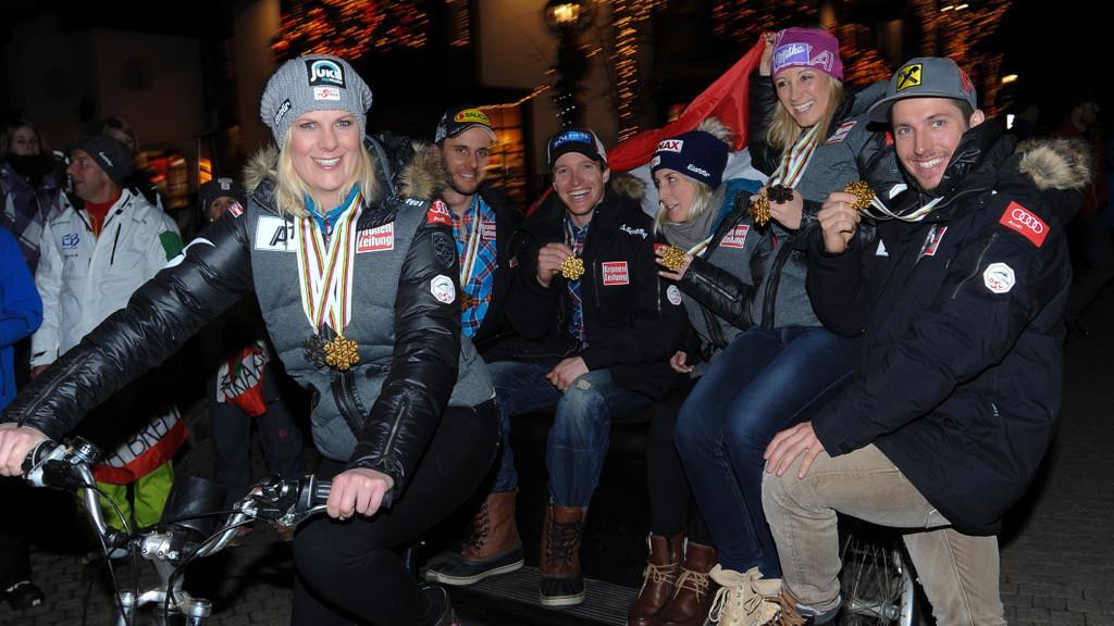 Ski-WM: Team Gold feiert
