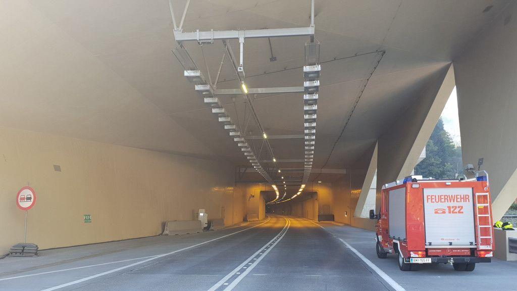 Brand im Gleinalmtunnel