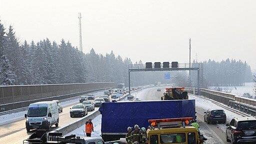 Unfall auf Tauernautobahn bei Kuchl