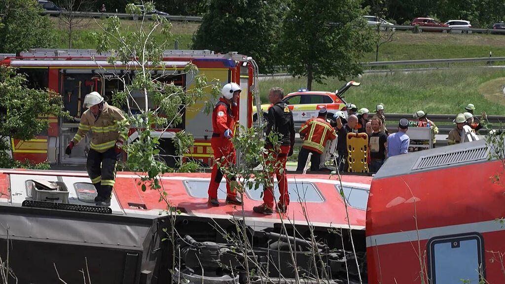 Zug in Garmisch entgleist: Tote und Verletzte