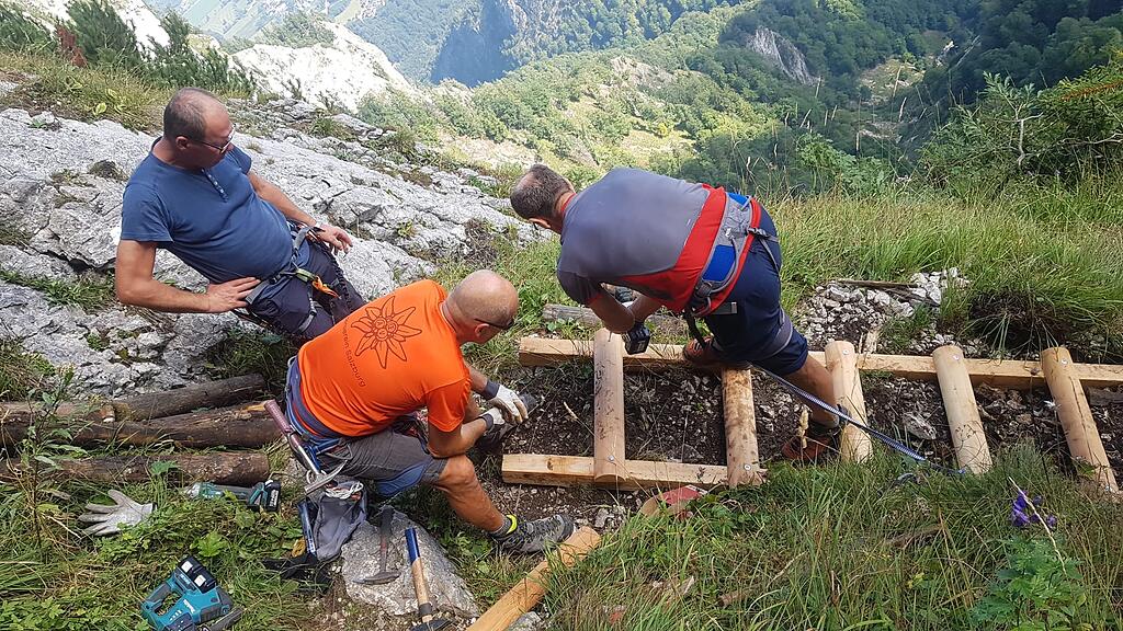 Reparatur Dopplersteig
